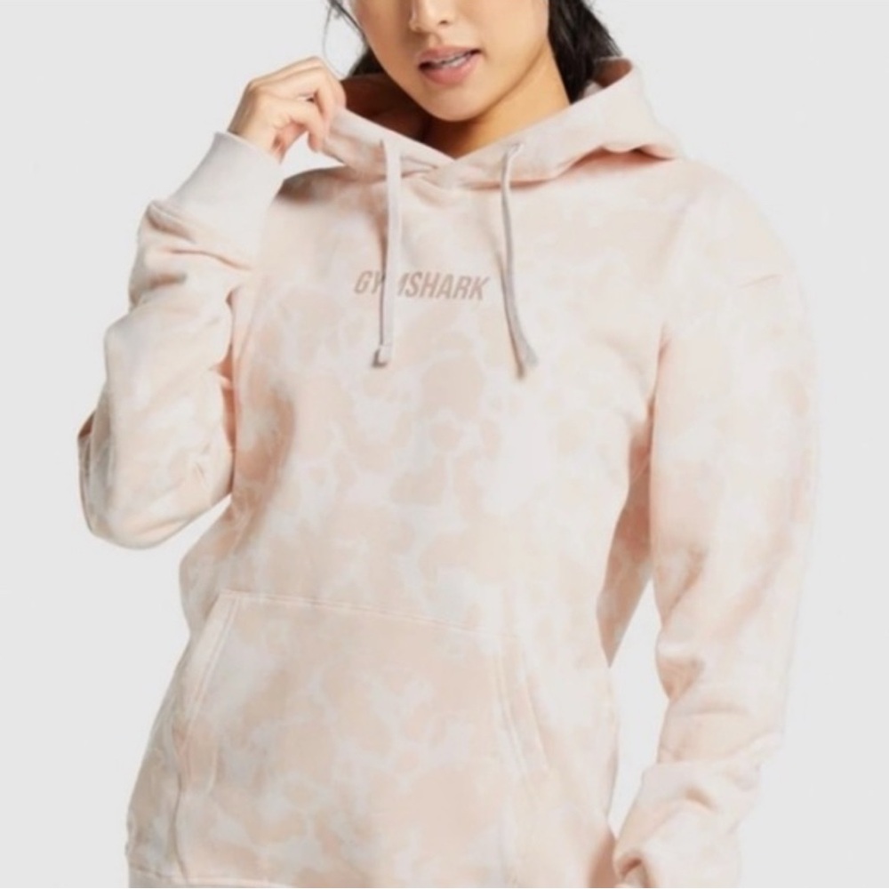 Gymshark Women's Light Pink Hoodie